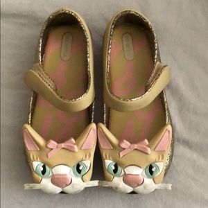 Mimi mellisa gold shoes